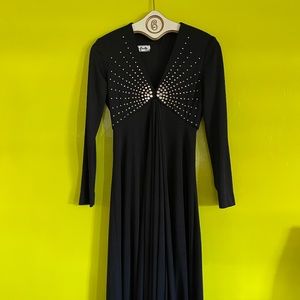 Vintage Victor Costa Gown With Rhinestones - Bling